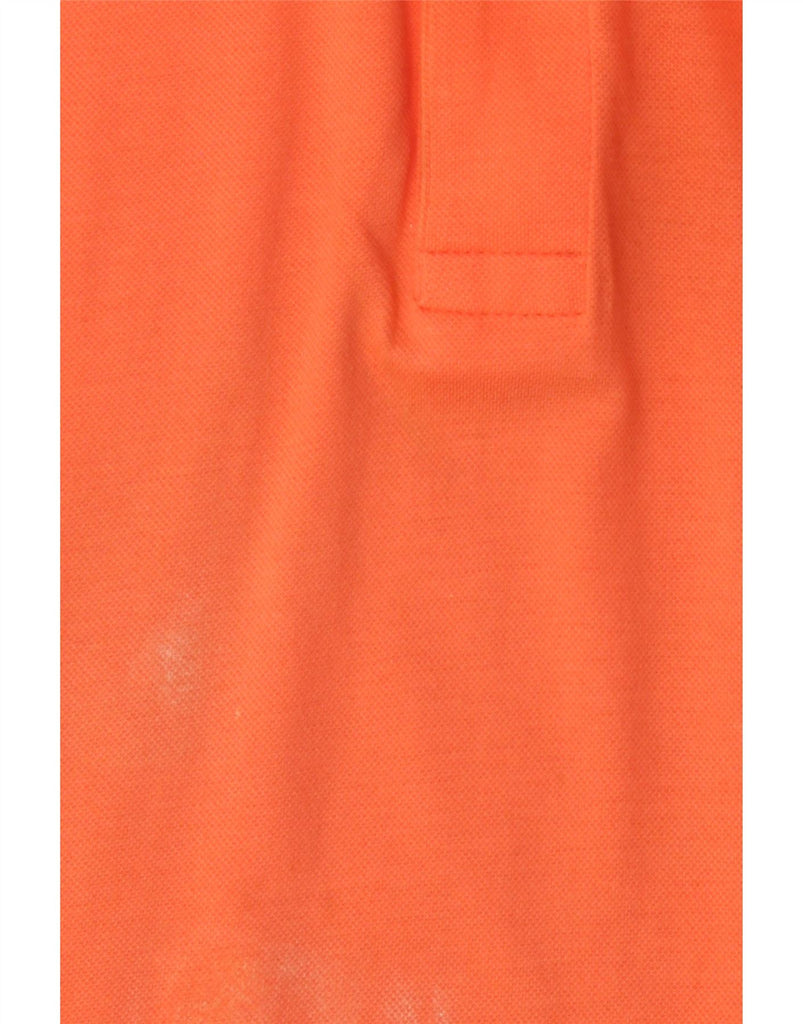 SERGIO TACCHINI Mens Polo Shirt XL Orange Vintage Sergio Tacchini and Second-Hand Sergio Tacchini from Messina Hembry 