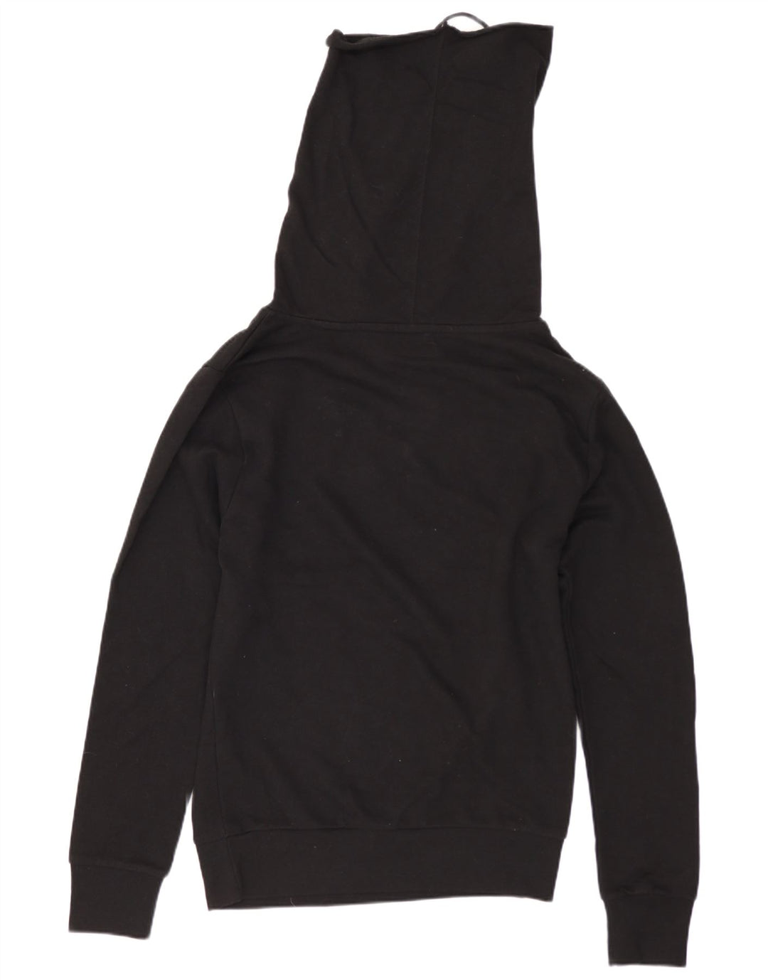 Zara Mens Roll Neck Sweatshirt Jumper Small Black Cotton
