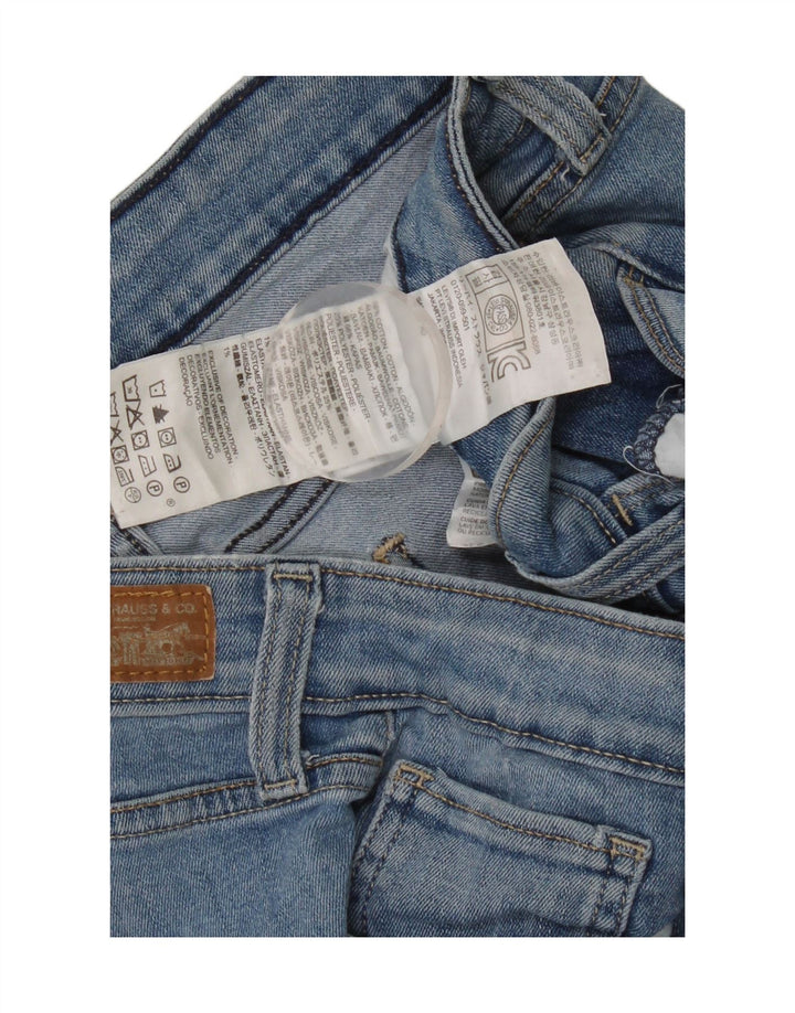 Levi's Womens Legging Skinny Jeans W32 L30 Blue Cotton