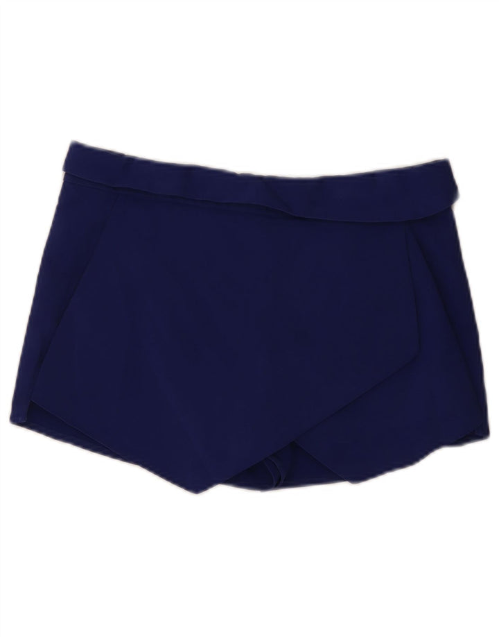 Zara Womens Shorts Medium W28  Navy Blue Cotton