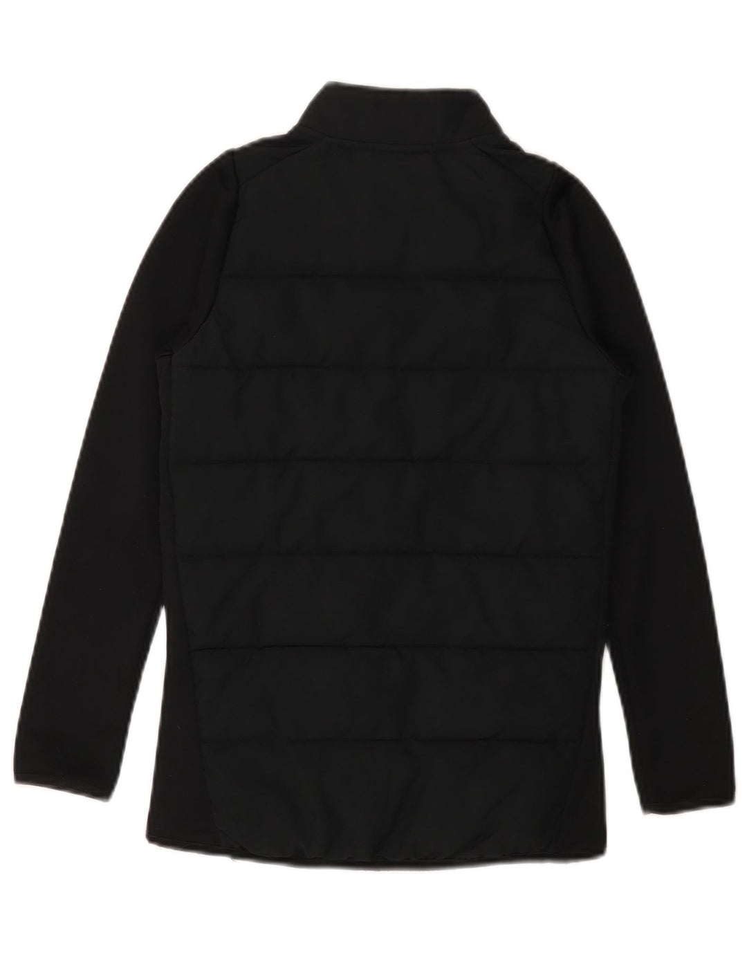 UMBRO Girls Ireland Padded Jacket 8-9 Years Small Black Polyester