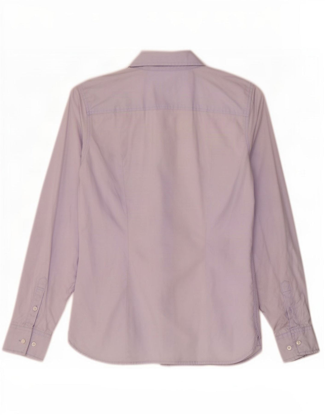 Tommy Hilfiger Womens Shirt US 8 Medium Blue Cotton