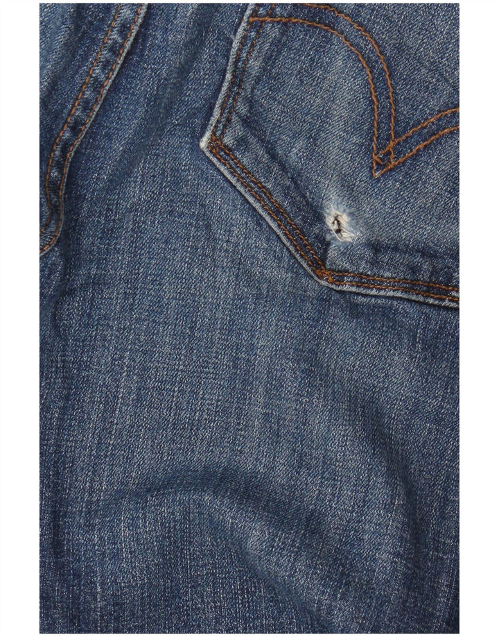 Levi's Womens 525 Bootcut Jeans US 10 Large W30 L28 Blue Cotton