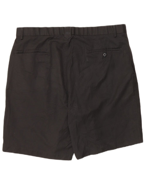 Dockers Mens Chino Shorts Large W36 Black Polyester