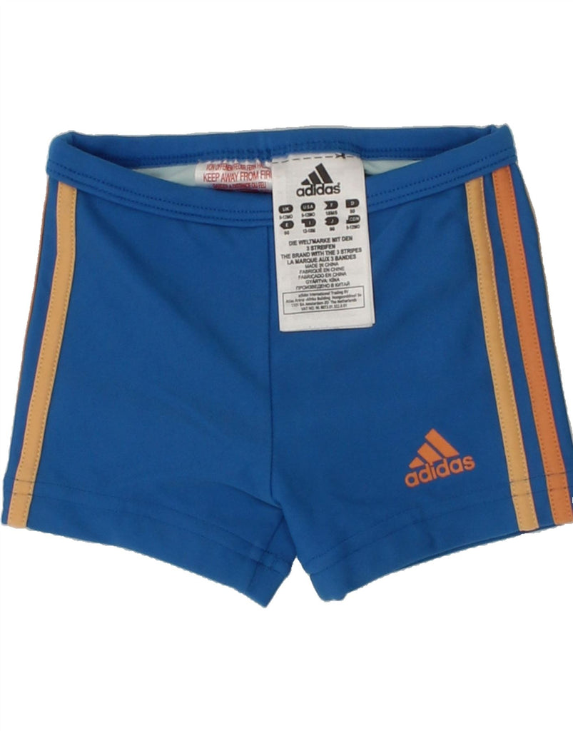 ADIDAS Baby Boys Sport Shorts 9-12 Months Blue Nylon | Vintage Adidas | Thrift | Second-Hand Adidas | Used Clothing | Messina Hembry 