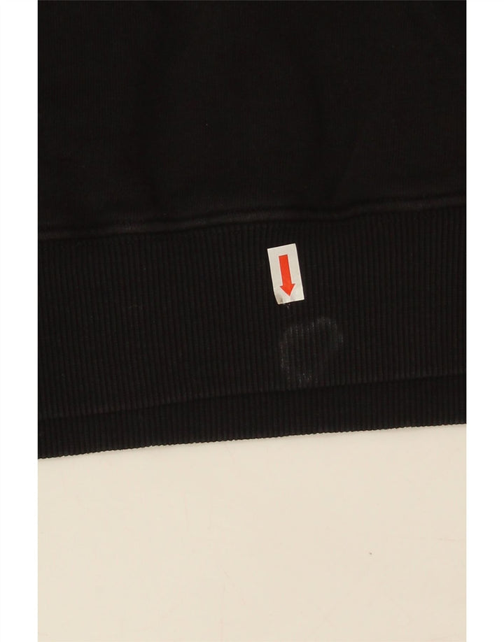 Starter Mens Graphic Hoodie Jumper Medium Black