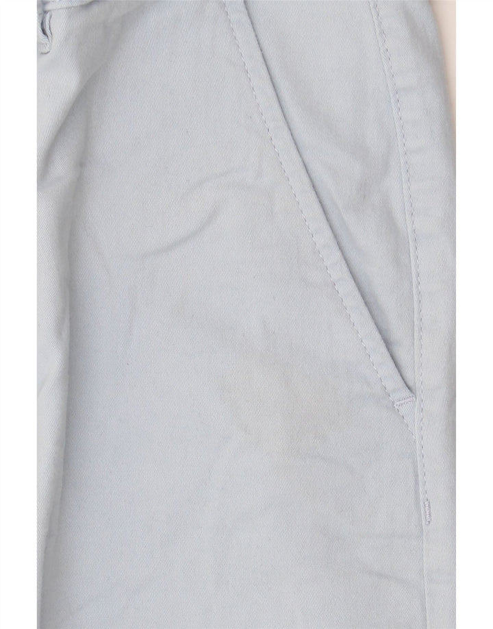 Lyle & Scott Mens Chino Shorts W34 Large  Blue Cotton