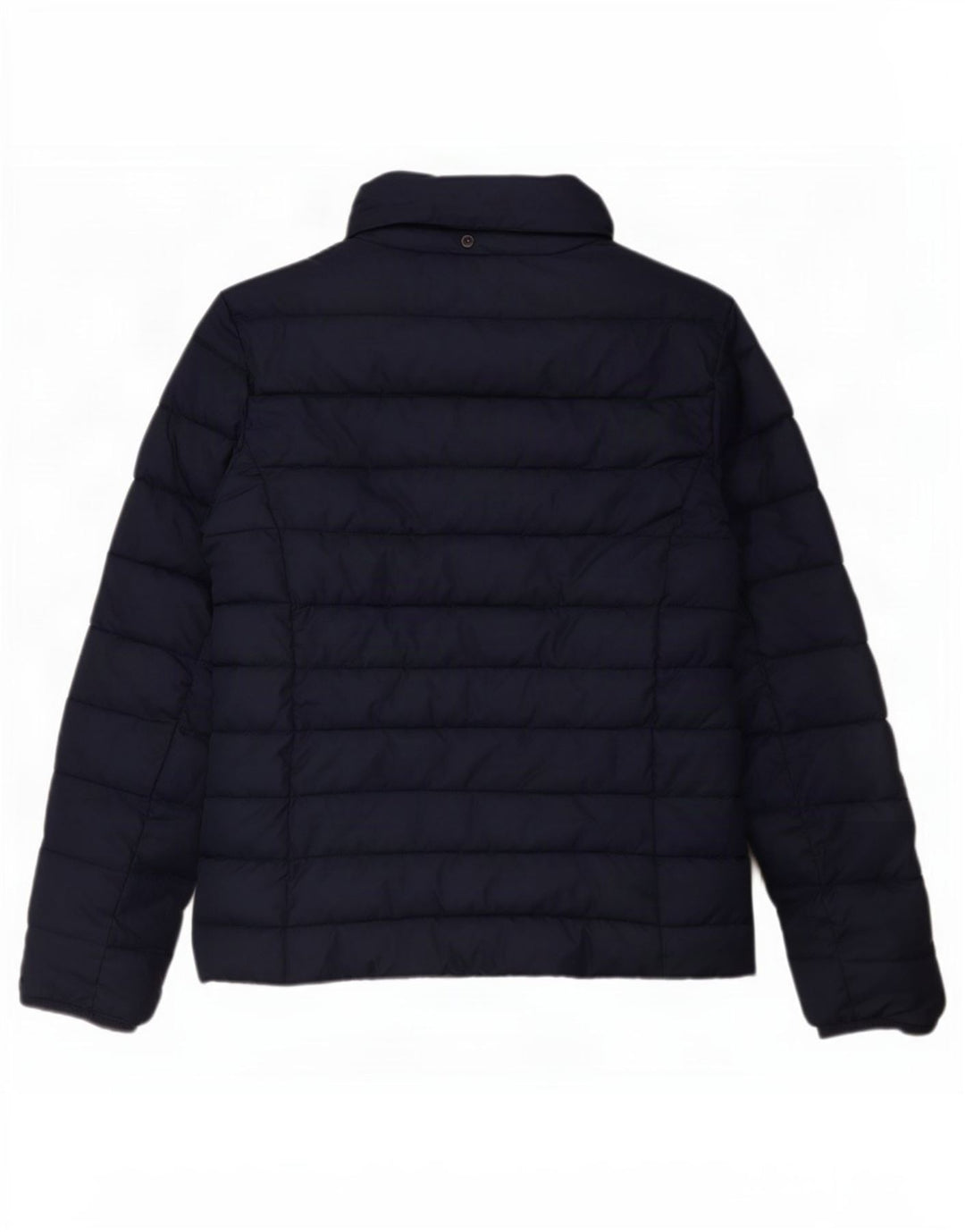 Tommy Hilfiger Womens Padded Jacket UK 14 Medium Navy Blue Polyester