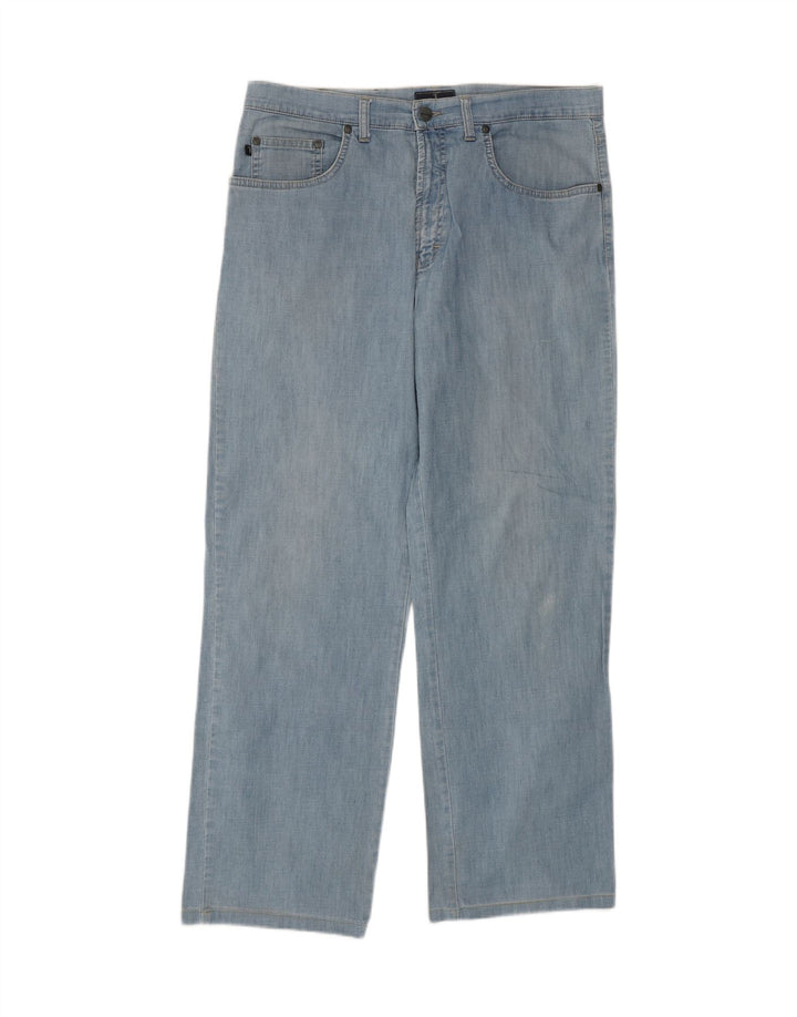 TRUSSARDI Womens Straight Jeans W35 L28 Blue Vintage Trussardi and Second-Hand Trussardi from Messina Hembry 