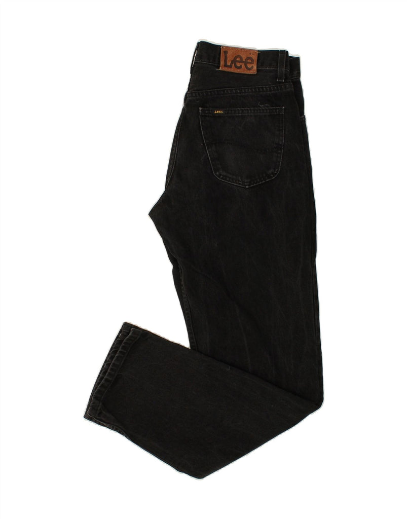 LEE Mens Straight Jeans W34 L34 Black Cotton | Vintage Lee | Thrift | Second-Hand Lee | Used Clothing | Messina Hembry 