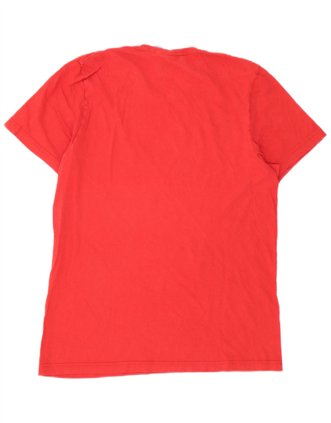 Adidas Mens Graphic T-Shirt Top Large Red Cotton