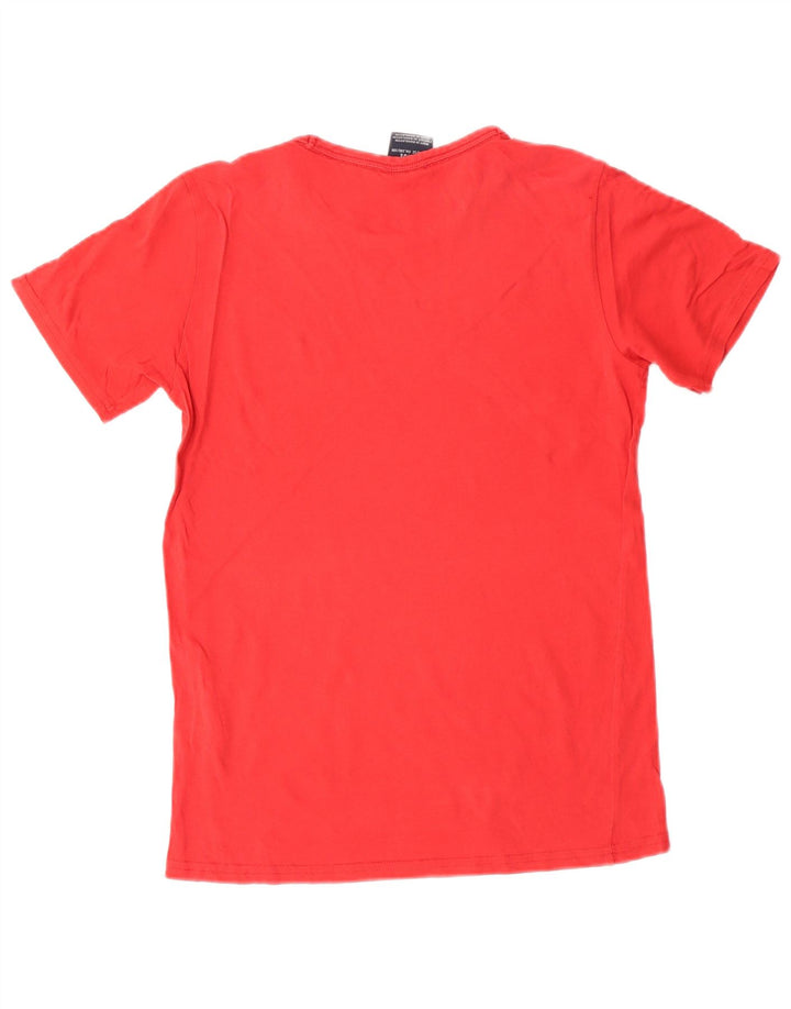 Champion Boys Graphic T-Shirt Top 11-12 Years Large Red Cotton
