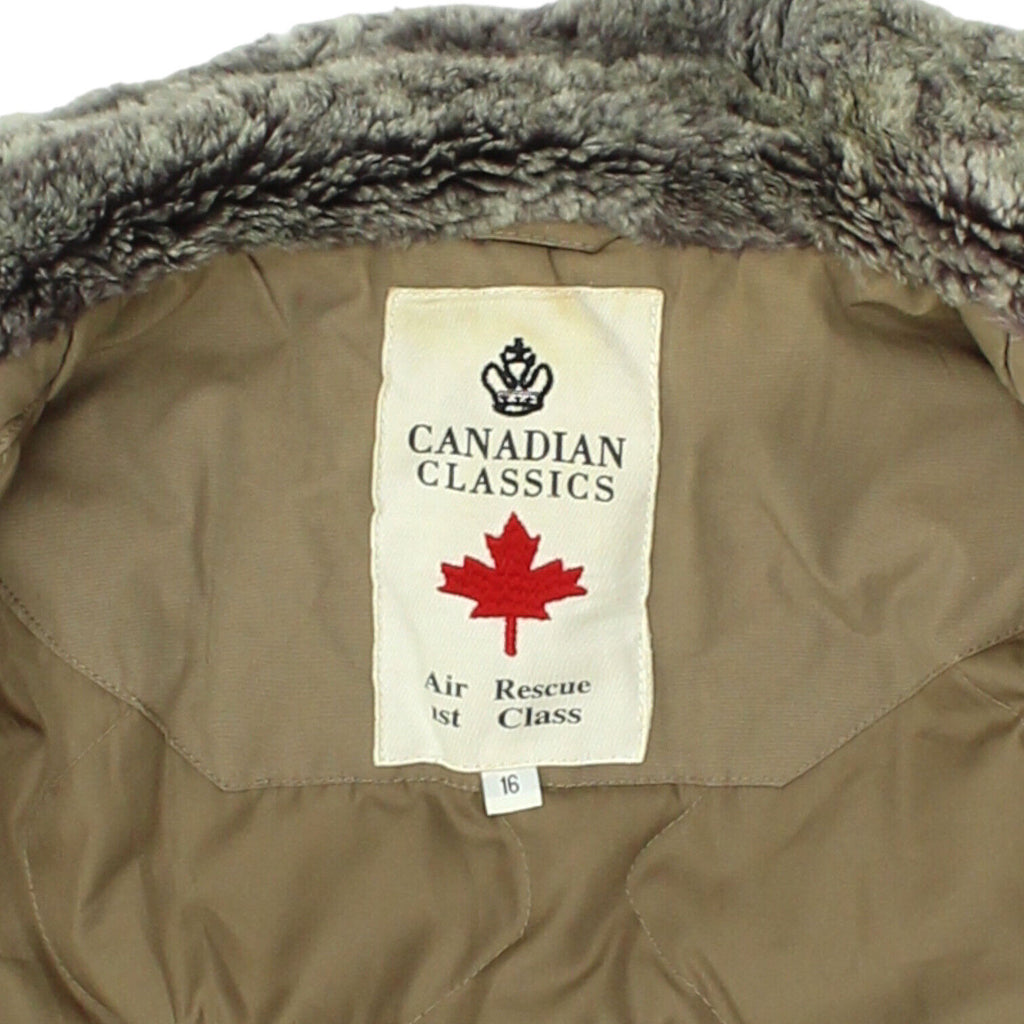 Canadian Classics Womens Green Quilted Jacket | Vintage High End Designer Coat | Vintage Messina Hembry | Thrift | Second-Hand Messina Hembry | Used Clothing | Messina Hembry 