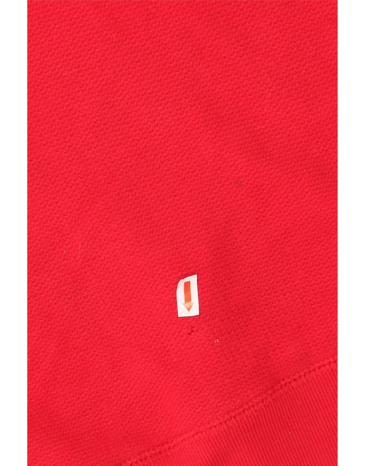 HOLLISTER Mens Graphic Sweatshirt Jumper Small Red Cotton