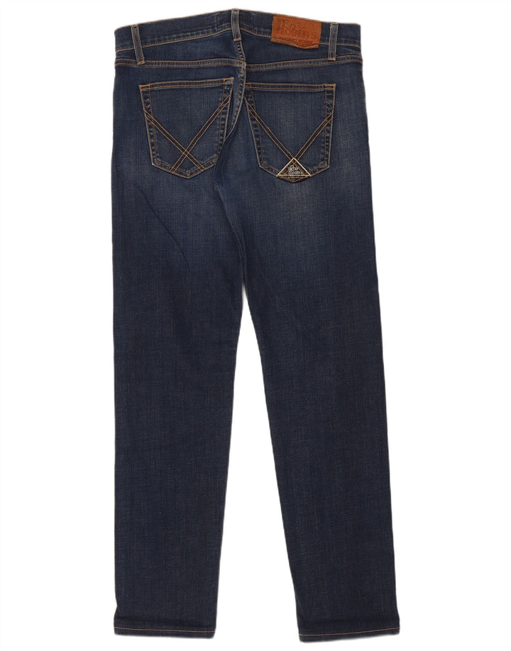 Roy Rogers Mens Slim Jeans W34 L32 Blue Cotton
