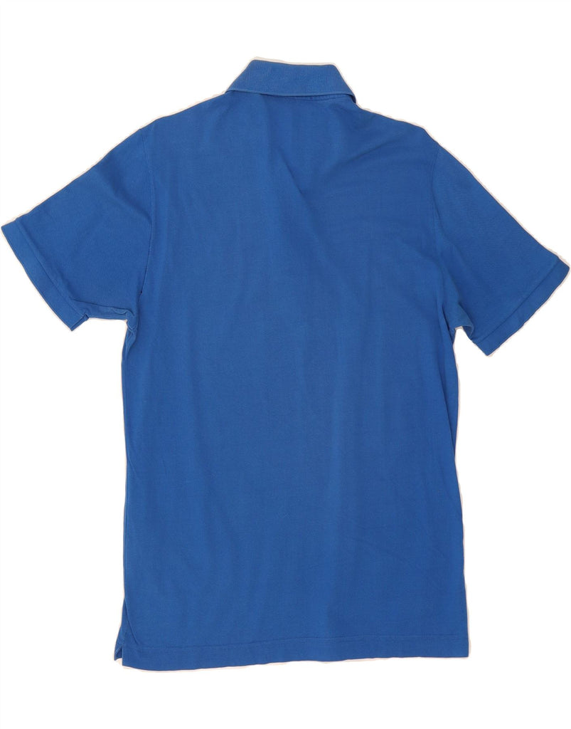 SERGIO TACCHINI Mens Polo Shirt IT 46 Small Blue Cotton Vintage Sergio Tacchini and Second-Hand Sergio Tacchini from Messina Hembry 
