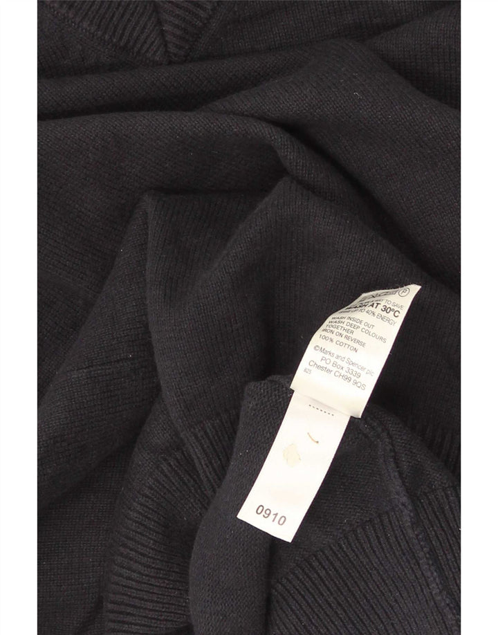 Marks & Spencer Mens Blue Harbour Vest Tank Top Large Navy Cotton