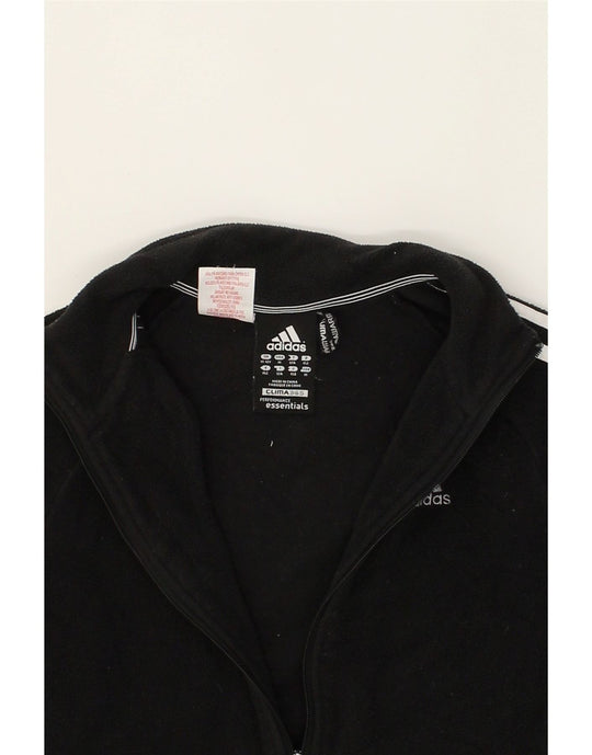 ADIDAS Boys Clima 365 Fleece Jacket 11-12 Years Black