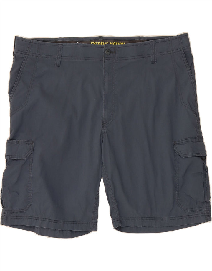 LEE Mens Cargo Shorts W46 3XL Navy Blue Cotton Vintage Lee and Second-Hand Lee from Messina Hembry 