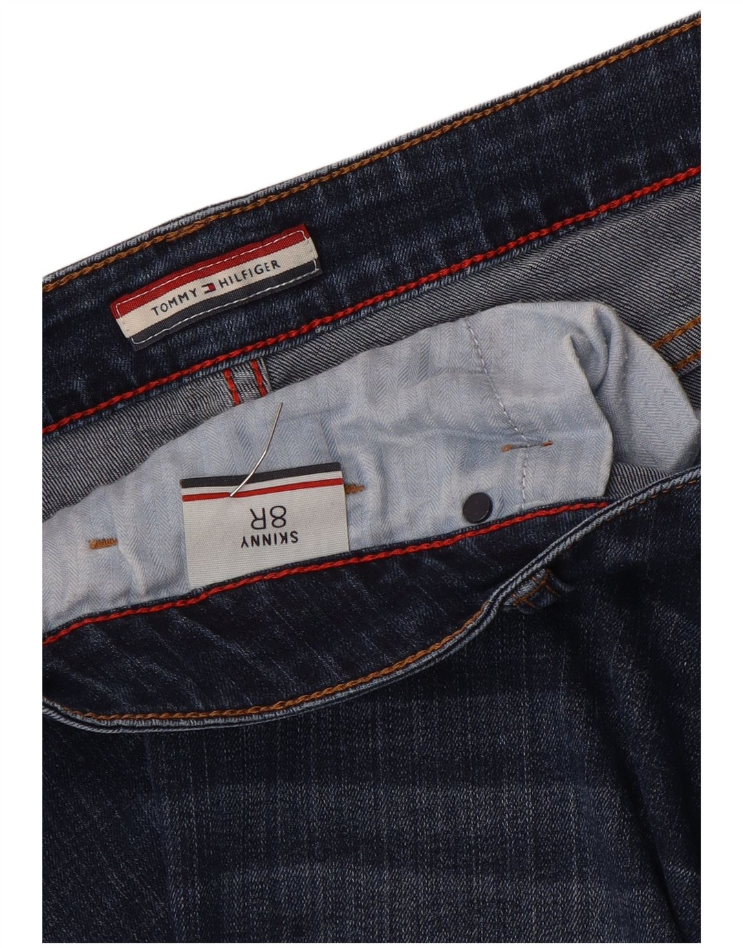 Tommy Hilfiger Womens Skinny Jeans US 8 Medium W32 L30 Blue