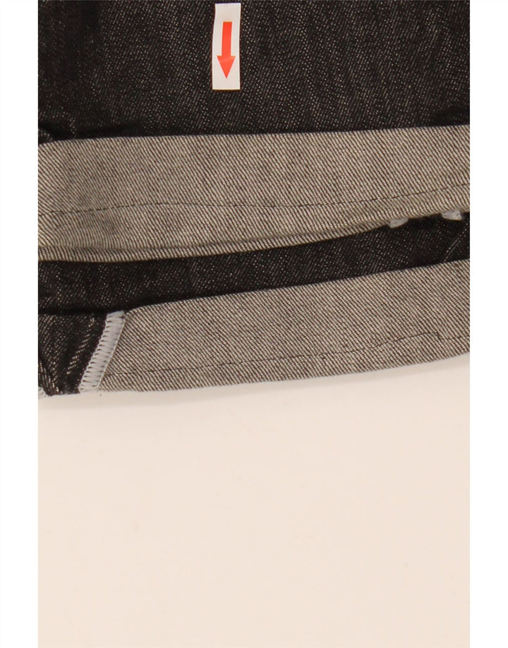 Gas Womens Straight Jeans W31 L26 Black Cotton