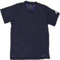 ADIDAS Mens Graphic T-Shirt Top Small Navy Blue Polyester Vintage Adidas and Second-Hand Adidas from Messina Hembry 