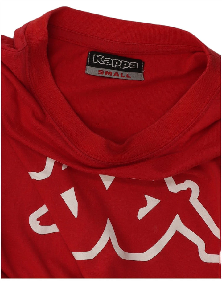 Kappa Mens Graphic T-Shirt Top Small Red