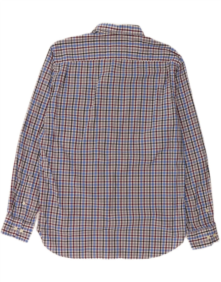 Massimo Dutti Mens Shirt Large Blue Check