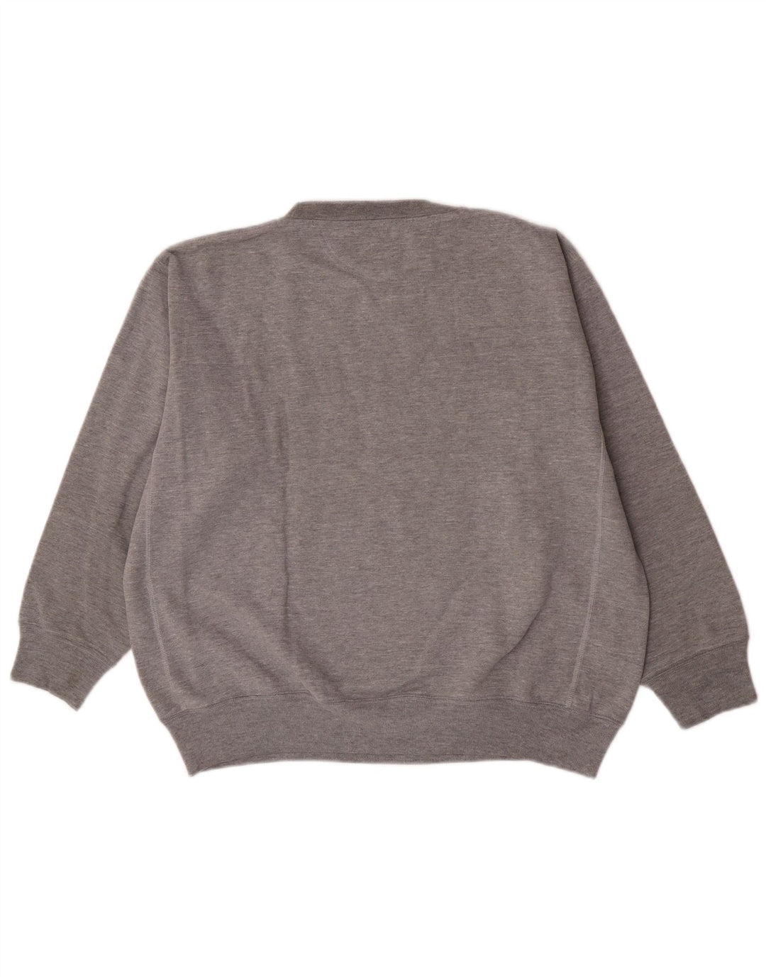 CAT Mens Graphic Loose Fit Sweatshirt Jumper Medium Grey Cotton