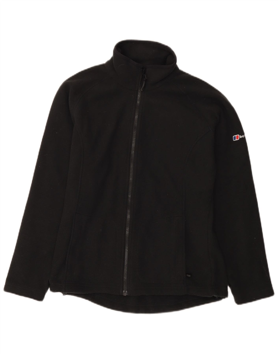 Berghaus Womens Liner Fleece Jacket UK 10 Small  Black Polyester