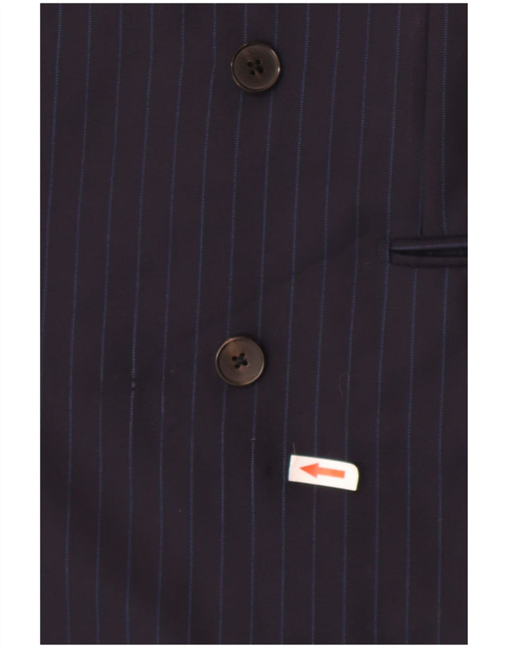 Ermenegildo Zegna Mens Blazer Jacket IT 48 Medium Navy Blue Classic