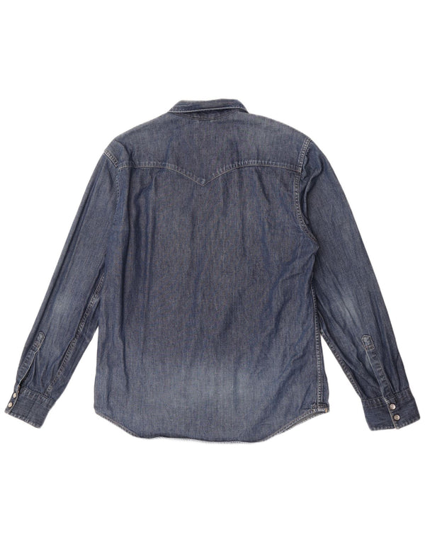 Levi's Mens Denim Shirt Large Blue
