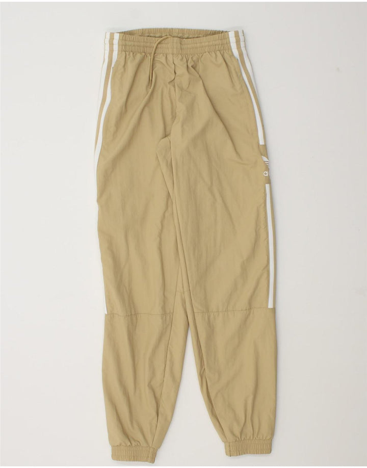 Adidas Mens Tracksuit Trousers Joggers XS  Beige Polyamide