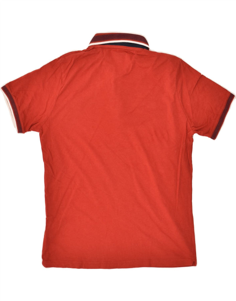 MARLBORO CLASSICS Mens Polo Shirt Medium Red Cotton | Vintage Marlboro Classics | Thrift | Second-Hand Marlboro Classics | Used Clothing | Messina Hembry 