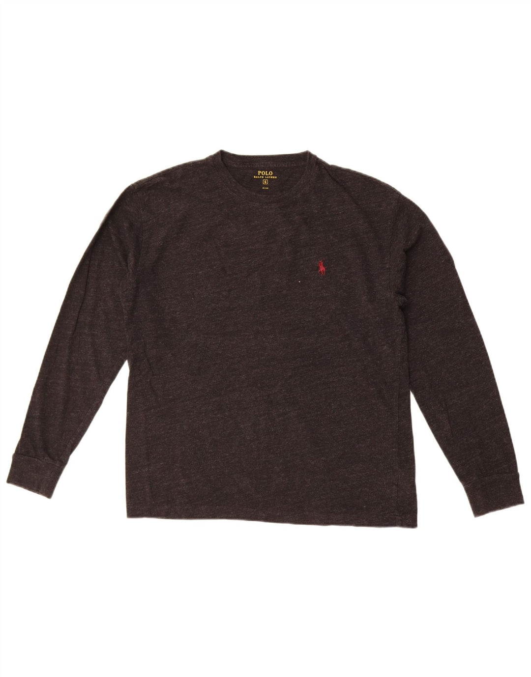 Polo Ralph Lauren Mens Top Long Sleeve Small Grey Cotton