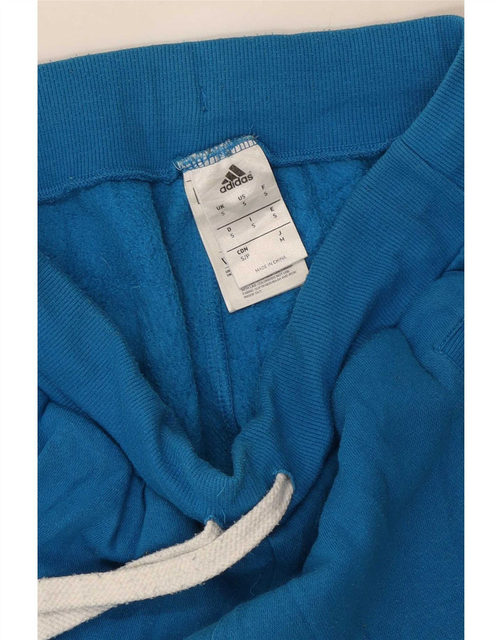 Adidas Mens Tracksuit Trousers Joggers Small  Blue Cotton