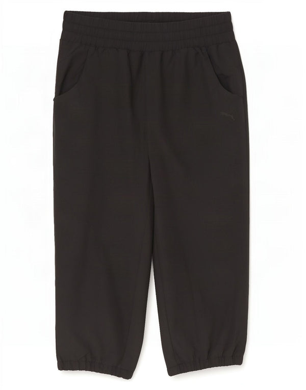 Puma Womens Capri Tracksuit Trousers UK 10 Small Black