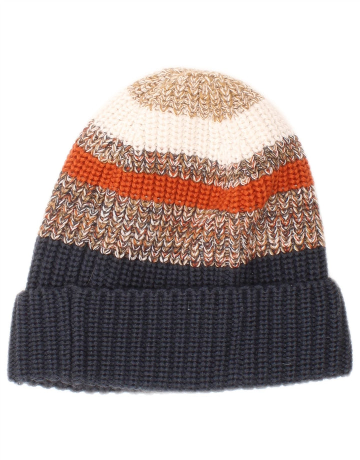 Jack Wolfskin Mens Knit Beanie Hat One Size Multicoloured Striped Acrylic