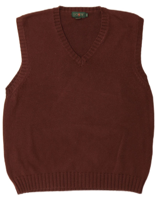 J. Crew Mens Vest Tank Top Medium Brown Cotton