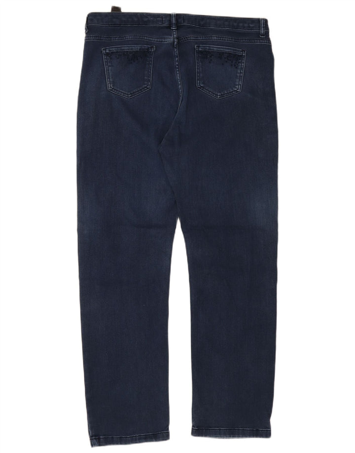 Vintage Womens Tapered Jeans W36 L30 Blue
