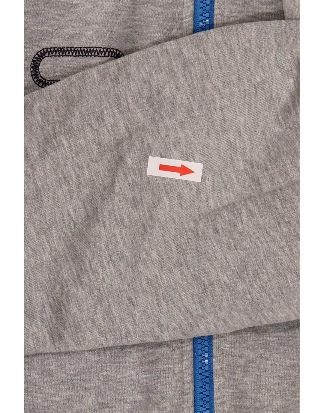 Fila Mens Graphic Tracksuit Top Jacket Large Grey Cotton