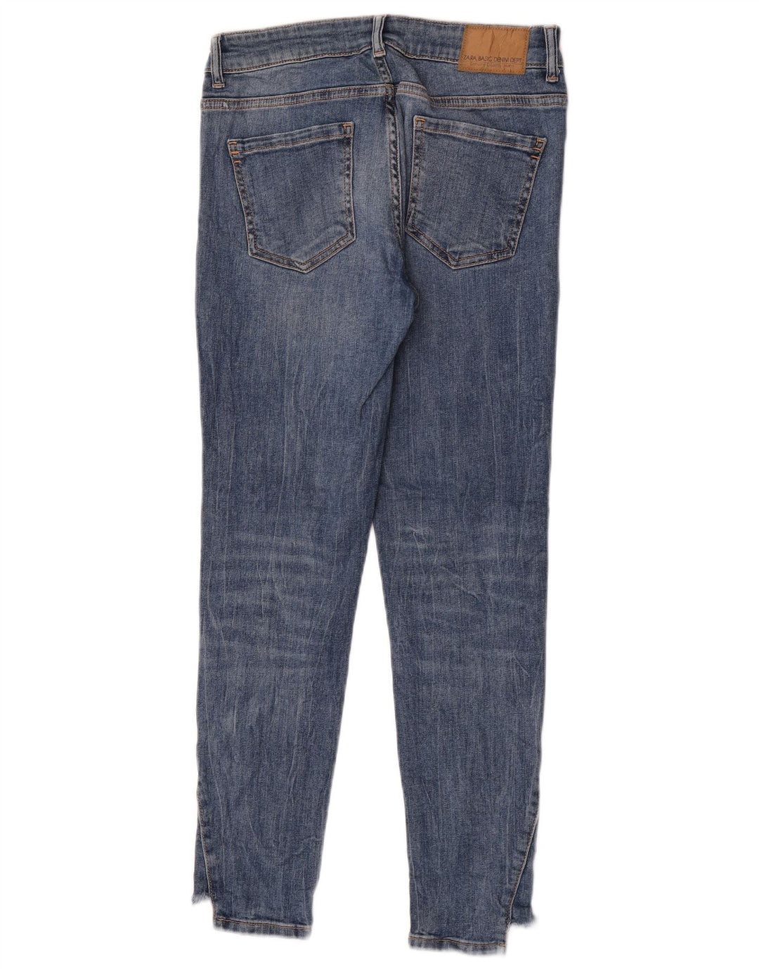 Zara Womens Slim Jeans EU 38 Small W28 L28 Blue