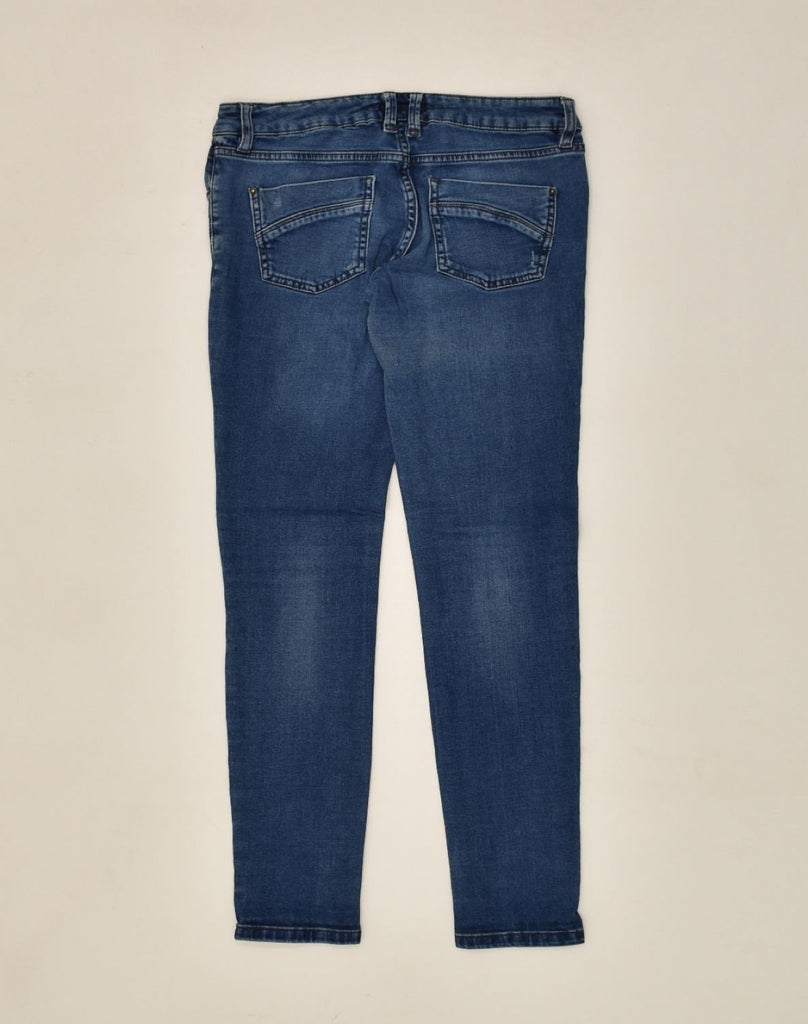 MASSIMO DUTTI Womens Slim Jeans  W28 L30 Blue Cotton | Vintage Massimo Dutti | Thrift | Second-Hand Massimo Dutti | Used Clothing | Messina Hembry 