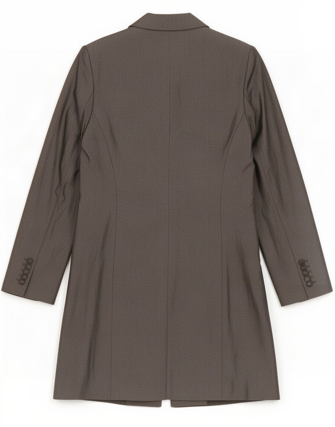 Sportstaff Womens Overcoat UK 10 Small Grey Viscose
