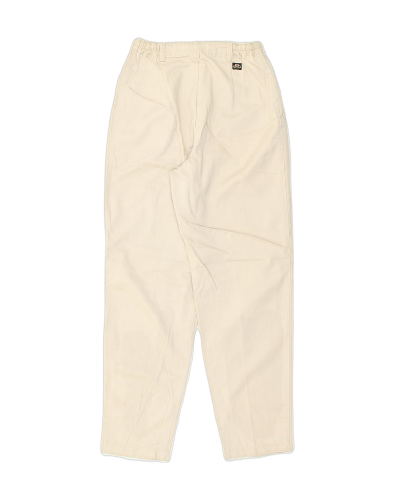 LEE Girls Pegged Chino Trousers 9-10 Years W27 L30 Beige Cotton | Vintage Lee | Thrift | Second-Hand Lee | Used Clothing | Messina Hembry 