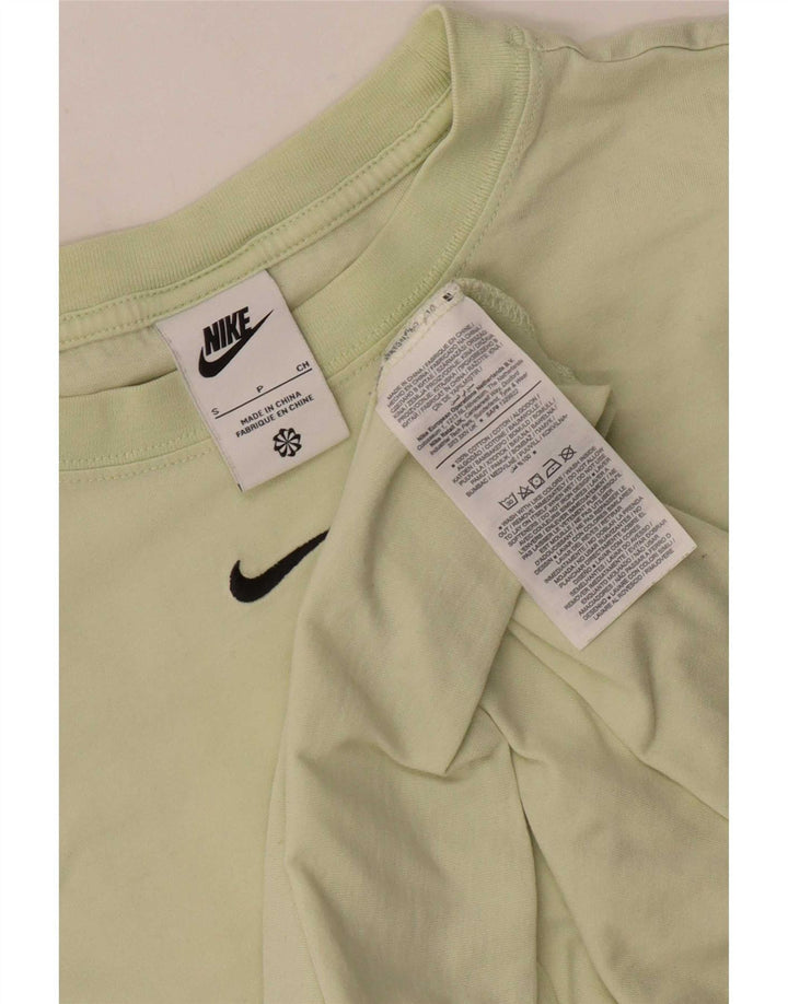 Nike Mens T-Shirt Top Small Green Cotton
