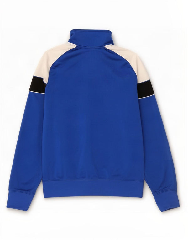 Nike Mens Tracksuit Top Jacket Medium Blue Colourblock Polyester