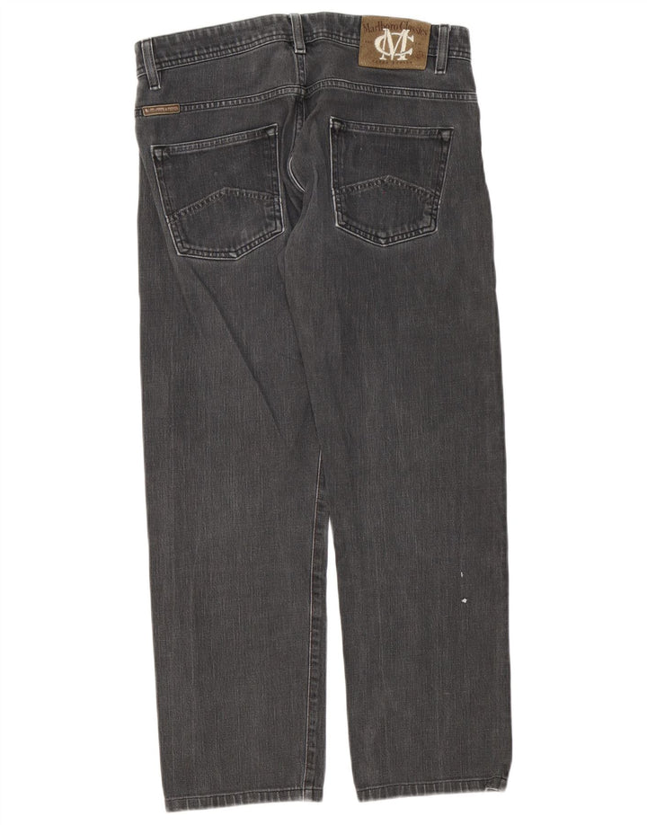 Marlboro Classics Mens Loose Jeans W31 L28 Grey Cotton