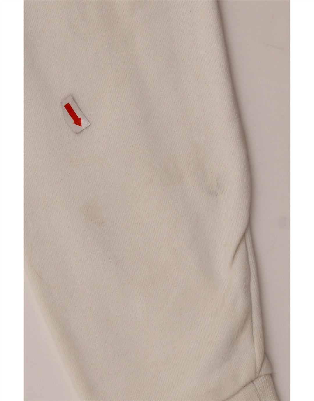CALVIN KLEIN Mens Graphic Sweatshirt Jumper Medium White Cotton