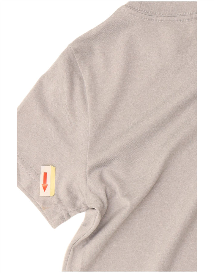 PUMA Boys T-Shirt Top 5-6 Years Grey Polyester